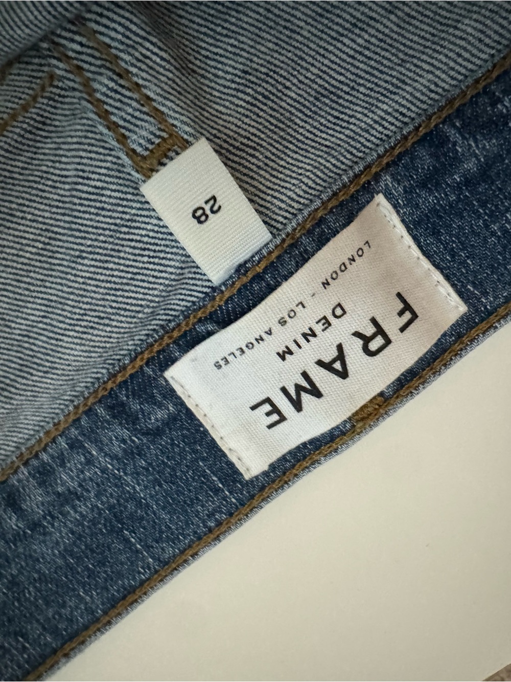 Frame Denim Women’s Classic Indigo Straight Jeans